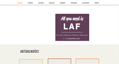 Desktop Screenshot of laf.net.pl